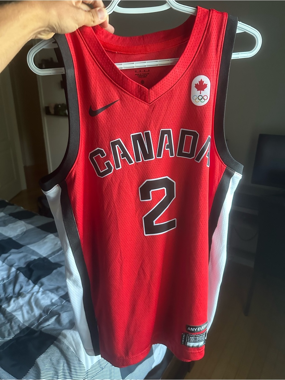 Shai Gilgeous Alexander Team Canada Basketball Jersey